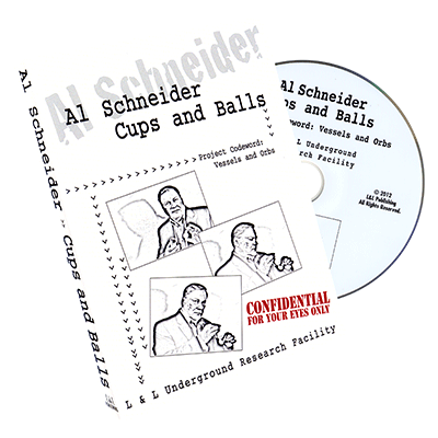 AL SCHNEIDER CUPS & BALLS 